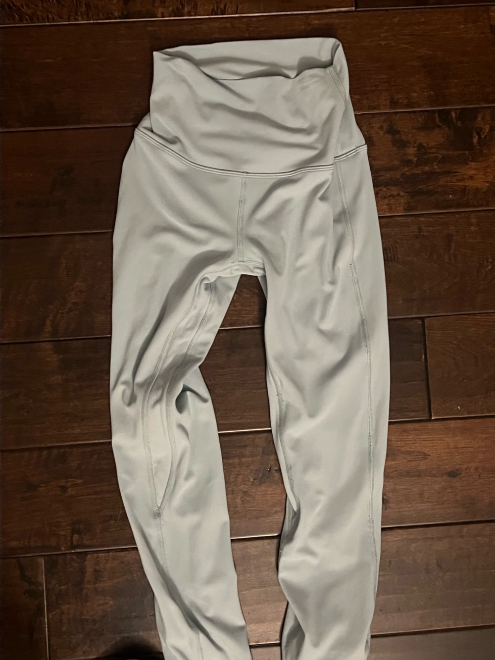 Teal lululemon leggings size 2
